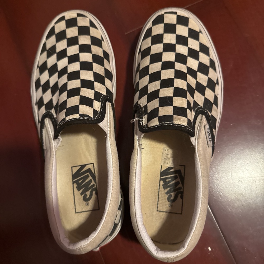 Checkered vans